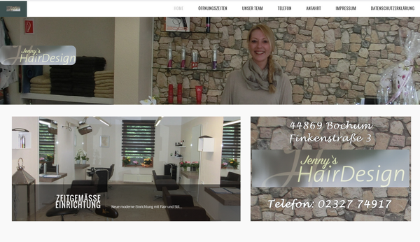 Beispiel: Jennys Hair Design